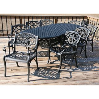 Kingston 9 piece Dining Set with 102 inch Table