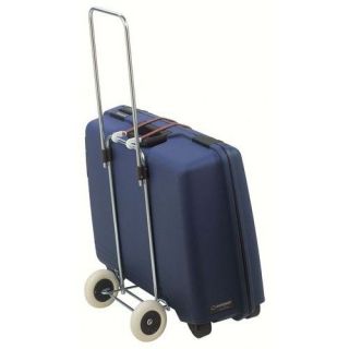 Roule   valise   Acier, Dimensions  59,5 x 6,5 x 2,5 cm, Roulettes à