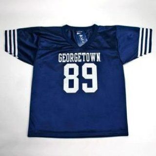 Georgetown Hoyas #89 Youth Football Jersey   Navy Sports