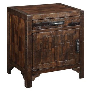 Creek Classics Rustic Weathered Brown Accent Chest