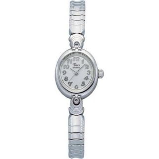 Timex Womens Silver Expansion Bracelet Watch