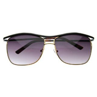 Modern Thin Square Wire Frame Aviator Sunglasses Shoes