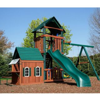 Swing N Slide Summerville Tower Wood Play Set