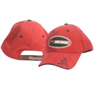 Arkansas Razorbacks A Bill Adjustable Baseball Hat   Red