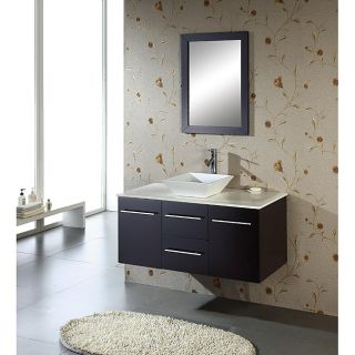 Christy 47 inch Single sink Oak Bathroom Vanity