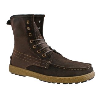 GBX Mens Leather and Canvas Lace up Boots Today $65.99