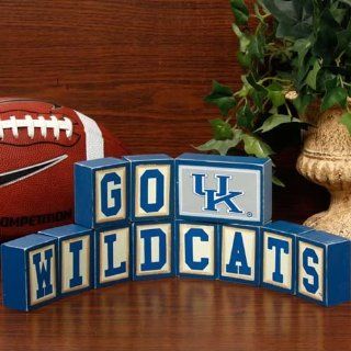 Kentucky Wildcats Wooden Block Set: Sports & Outdoors
