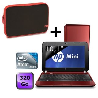 HP Mini 110 4111ef PC + Housse Mini Crimson Red   Achat / Vente