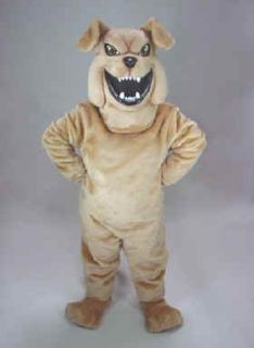 Bully Bulldog Mascot Costume Clothing