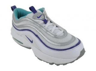 97 CL (PS) RUNNING SHOES 2.5 (WHITE/PURPLE/MET SILVER/MINT) Shoes