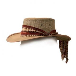 Barmah Hats Ladies Canvas Drover Hat 1047BE Clothing