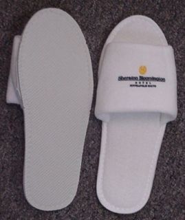 Terry Slipper, Open Toe, 11 Inch, 2 Pair Clothing