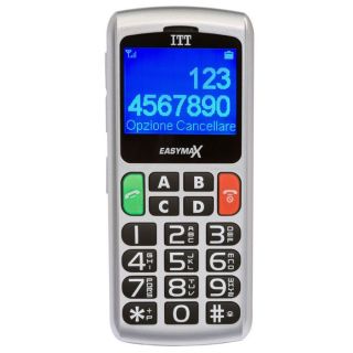 ITTM EASY MAX Silver   Achat / Vente TELEPHONE PORTABLE ITTM EASY MAX