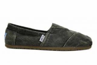 M0259E) Toms Shoes Classic Mens Stonewash Corduroy US 7 UK 6 Shoes