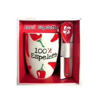 Coffret Mug+cuillère 100% piment Espelette   Achat / Vente BOL   MUG