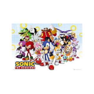 Poster Sonic   Modern 61x92cm     Poster Sonic   Modern  Grammage 150g