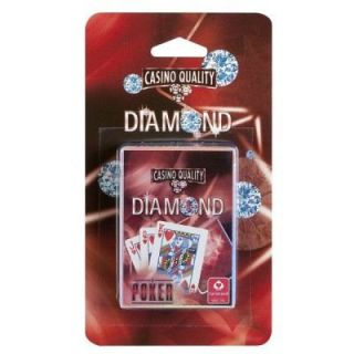   Jeu de Poker   Diamond  Rouge Jeu de 54 cartes. Format 63