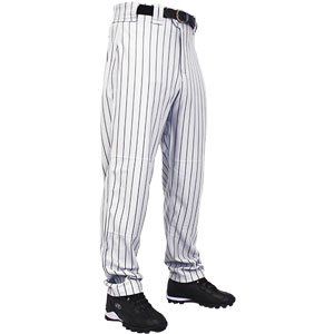 Rawlings Mens Relaxed Fit BP95MR Pinstriped Pant
