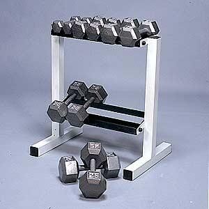 Hex Dumbbell 5 20 Lb 4 Pairs 100 Lbs with A Shape Rack