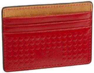 J.Fold Mens Altrus Flat Carrier Wallet, Red/Rugby, One