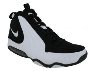 NIKE AIR MAX WAVY BASKETBALL SHOES 8.5 (BLACK/WHITE/WHITE): Shoes