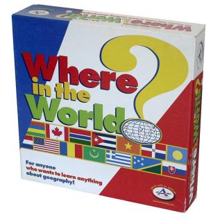 Where in the World? Board Game Today $30.99 5.0 (1 reviews)