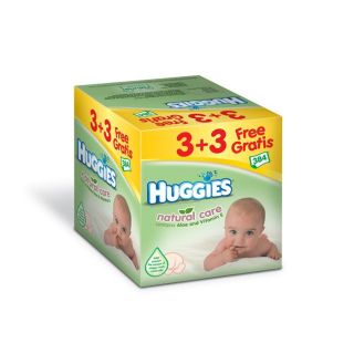 HUGGIES Lingettes Natural Care 6x64   Achat / Vente COUCHE   LANGE