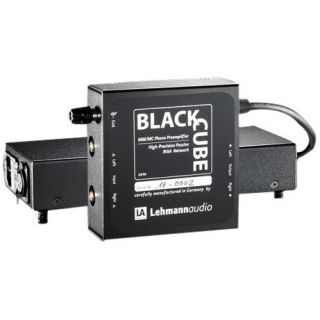 LEHMANN AUDIO   BLACK CUBE SE   AMPLI PHONO MM/MC   113 X 108 X 45 MM