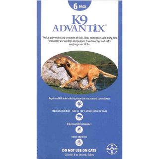 Advantix Dog 12 month Supply (Over 55 Pounds)