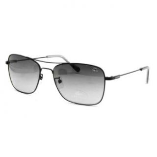 Lacoste L103S 001 Black Aviator Sunglasses Clothing