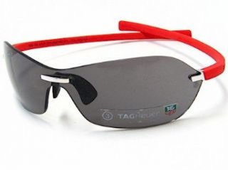 TAG HEUER TH 5107 TH5107 103 RIMLESS CURVE RED RUBBER GRAY
