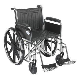 Drive Medical Sentra EC Heavy Duty Wheelchair with Riggings
