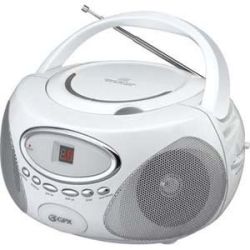 GPX BC118W Radio/CD Player Boombox