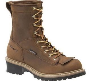 Mens CA8824 8 in. Waterproof Logger Boot Copper Size 7.5 D: Shoes
