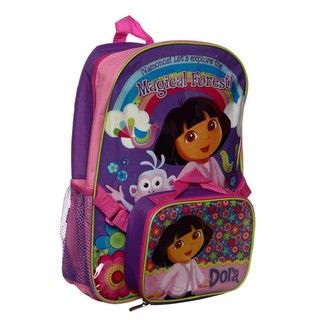 Nickelodeons Dora the Explorer Magical Forest Backpack with Lunch