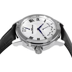Raymond Weil Mens Tradition White Face Day Date Watch