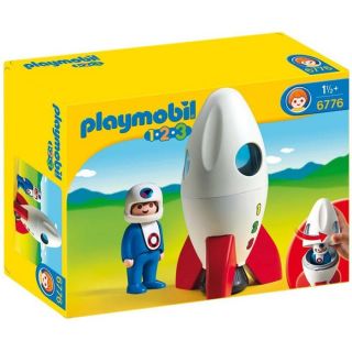Playmobil   6776   Visitons lespace avec la fusée 1.2.3  La fusée