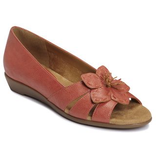 A2 by Aerosoles Womens Baccarat Coral Flower Sandals