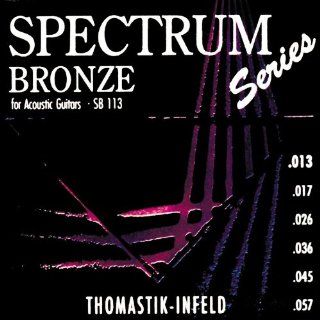 Thomastik SB113 Set Medium Spectrum Bronze Guitar Musical