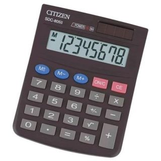 Citizen Calculatrice Compacte SDC8051II   Achat / Vente CALCULATRICE