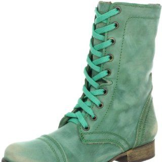 Green   Combat / Boots / Women Shoes
