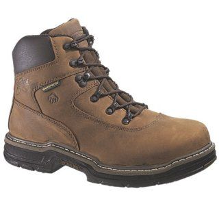 Contour Welt Waterproof 6 Steel Toe EH Lace Up   Brown 9 1/2 M Shoes