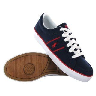 Polo Ralph Lauren Bolingbrook Navy Red Mens Trainers