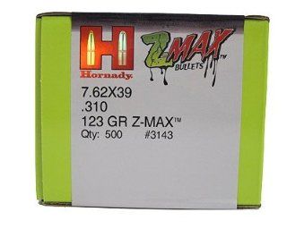  Hornady Bullet Tips 7.62X39 123 Gr Z Max500