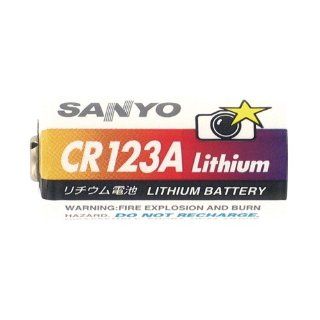 CR123A Lithium Battery by Sanyo