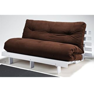 Structure canapé futon 140 cm Scott   Blanc   Achat / Vente CANAPE