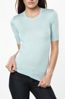 Ralph Lauren Womens Aqua Sweater In X Small: Clothing