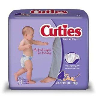 Cuties® Premium Baby Diapers case of 124 Baby