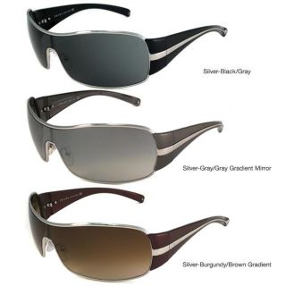 Prada Womens PR61IS Shield Sunglasses
