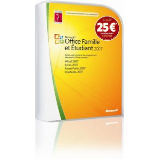 Microsoft Office Famille et Etudiant 2007   Achat / Vente LOGICIEL
